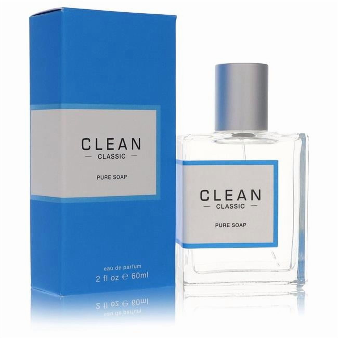 Clean Classic Pure Soap Unisex Eau De Parfum Spray, 2 oz Travel