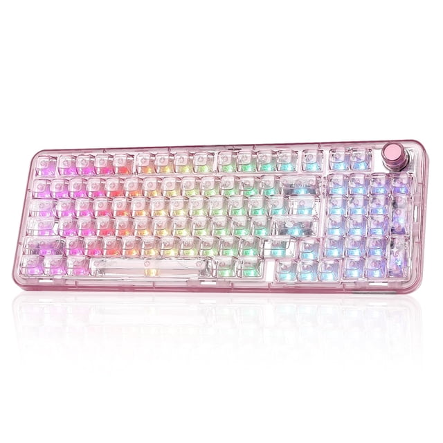Teclado mecánico inalámbrico para juegos YUNZII X98 QMK/VIA