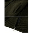 thumbnail image 4 of Gioberti Boy's Full Zip Knitted Cardigan Sweater with Hoody and Sherpa Lining, 4 of 4