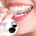 thumbnail image 4 of Denture Box Creative Portable Mirror Design Denture Bath Case Denture Container, 4 of 10