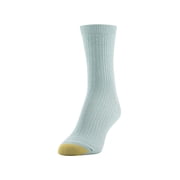 Goldtoe Edition Women’s Modern Mid-Crew Socks, 6-Pack, Shoe Sizes 6-9