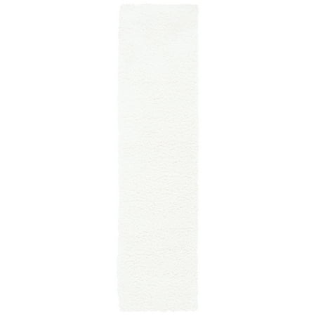 Safavieh SAFAVIEH California Shag Collection SG151-1010 White Rug Shop Safavieh at Walmart. Save Money. Live Better. Shag Rug Collection Plush And Dense Pile Perfect For Living And Bedroom Décor The casual West Coast aesthetic is celebrated in Safavieh’s dramatic California Shag collection designed for added luxury with a super dense pile weight of 4.5kg per square meter. This wonderfully soft carpet is power loomed of polypropylene yarn for outstanding quality and an unusually plush texture and softness underfoot. This is a great companion for your home whether in the country side or busy city.