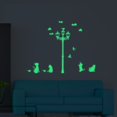 thumbnail image 2 of Luminous Cartoon Cute Switch Sticker Glow Street Lamp Decoración de habitación oscura Fokelyi CKCHGW501, 2 of 5