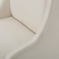 thumbnail image 2 of GDF Studio Ruple Contemporary Fabric Upholstered High Back Dining Chair, Navy Blue and Matte Black, 2 of 10