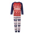 thumbnail image 2 of Family Matching Merry Christmas Pajamas Set Holiday Santa Tree Sleepwear Xmas PJS Set for Couples and Kids, 2 of 10
