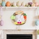 thumbnail image 4 of CaiYueKe Easter Spring Bunny Carrot Wall Hanging Door Decor Handmade Flax Wreath with Bell Home Holiday Party Ornament Decoration for Room Nursery Festival Celebration Gift, 4 of 7