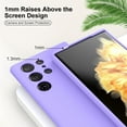 thumbnail image 4 of Designed for Samsung Galaxy S23 Ultra 5G Case,Slim Liquid Silicone Rubber Shockproof Phone Cover Soft Anti-Scratch Microfiber Lining Protection Case for Samsung Galaxy S23 Ultra 5G 2023 (Purple), 4 of 14