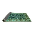 thumbnail image 2 of Ahgly Company Indoor Rectangle Oriental Turquoise Blue Industrial Area Rugs, 5' x 8', 2 of 4