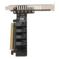thumbnail image 1 of PCIE X16 To 4 Port U.2 Adapter Card, Strong Compatibility PCIE To U.2 Adapter Card SFF8643 Lossless Transmission  For Home Appliances, 1 of 8