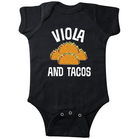 

Inktastic Viola And Tacos Funny Gift Baby Boy or Baby Girl Bodysuit