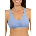 thumbnail image 7 of Fruit of the Loom Women's Shirred Front Racerback Sports Bra, Style-90011, 3-Pack, 7 of 7