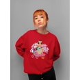 thumbnail image 2 of Aloha Mermaid - Tropical Island Vibes Graphic Women's Sweatshirt, 2 of 4