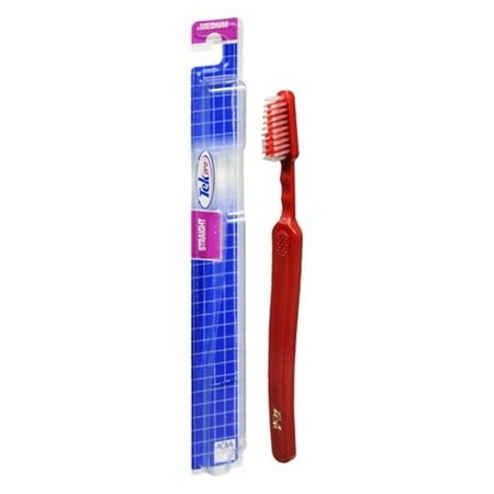 80 Tooth Laminate - Tek Professional Soft Full Head Straight Toothbrush - 1 Ea, 2 Pack