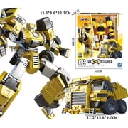 Mini Force Miniforce-X 2019 Season 2, Penta X-Bot Korean TV Animation Transforming Robot Max 8.76In Yellow