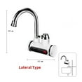thumbnail image 1 of Electric Faucet Water Heater Temperature Display Instant Hot Water heaters Kitchen Tankless water heating ,Built To Last, 1 of 7