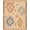 Beige, Pattern 4, variant on ODIKA 8'x10' Washable Area Rug Muted Earth Tones Geometric Design Intricate Symmetrical with Bold Shapes for Dining Room, Large Office, Lounge, Non-Slip Chair-Friendly Mat