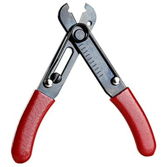 Wire stripper-cutter with hold open spring Hand Crimpers