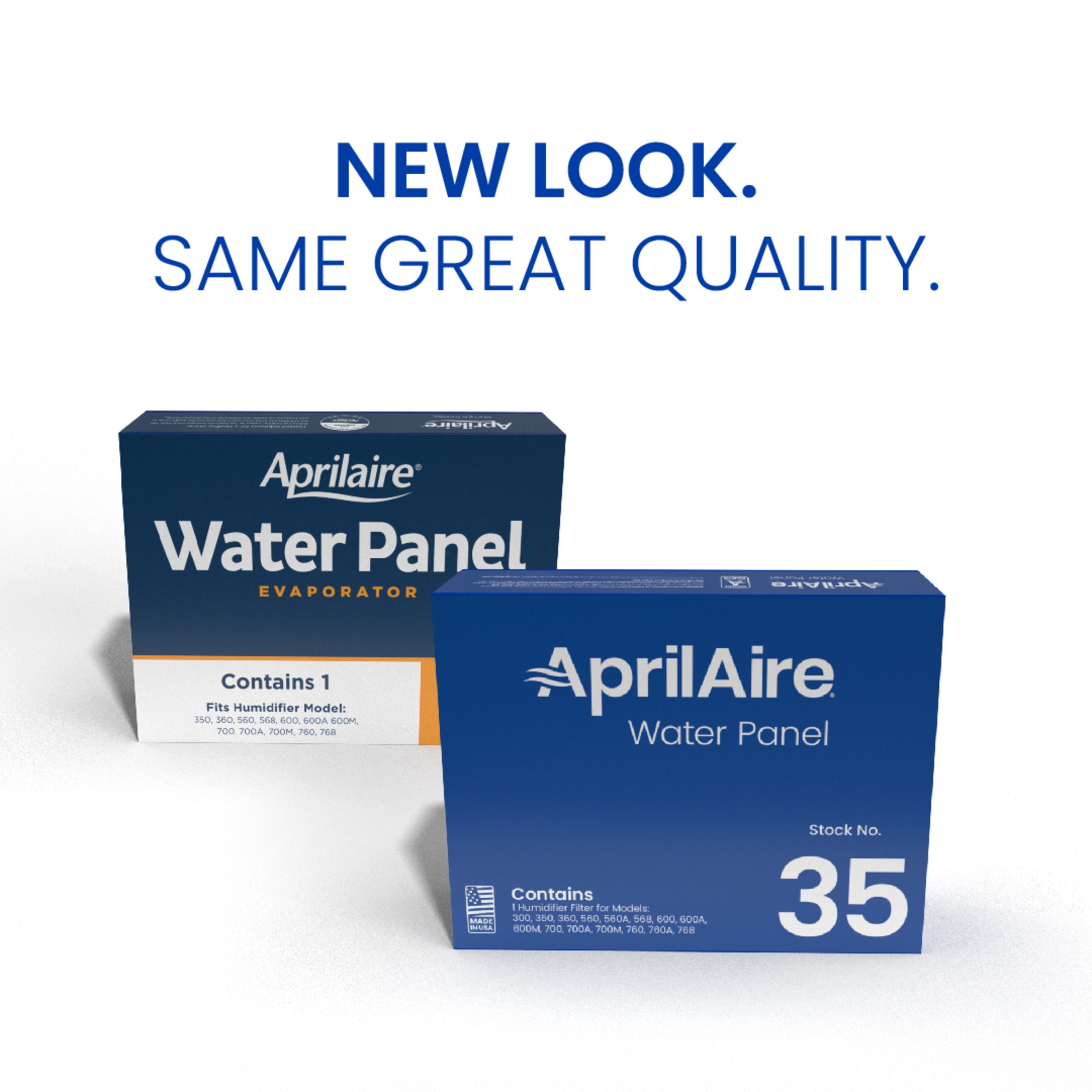 AprilAire 35 Replacement Water Panel for AprilAire Whole-House Humidifier Models 350, 360, 560, 560A, 568, 600, 600A, 600M, 700, 700A, 700M, 760, 760A, 768 (Pack of 4)