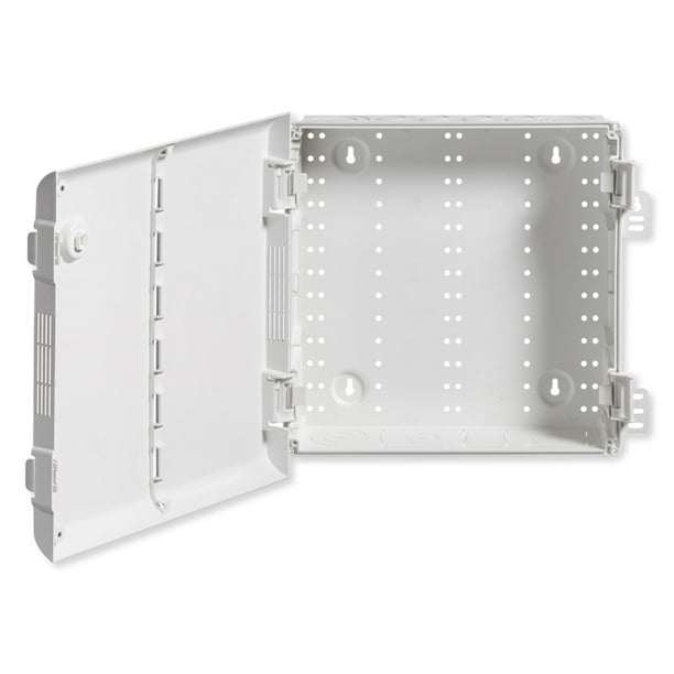 Leviton 4960514P Wireless Plastic Structured Media Enclosure with
