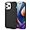 Black, variant on Silicone Compatible with iPhone 15 Pro Case, Card Holder Camera Protection Cover Screen Protector, Card Slot Case for Phone 15 Pro Phone Case -Blue