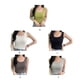 thumbnail image 3 of Camiseta sin Mangas Minnieouse Corta para Mujer Chaleco Corto de Verano Moda Ropa Interior Verde, 3 of 5