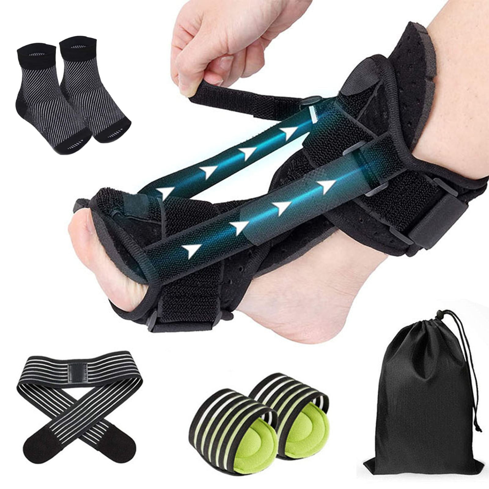 Leke Plantar Fasciitis Night Splint Foot Drop Pain Relief Ankle