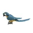 thumbnail image 2 of Ornements Réalistes d'Oiseau Perroquet Artificiel Mignon pour Porche Extérieur Intérieur Bleu Maison, 2 of 9