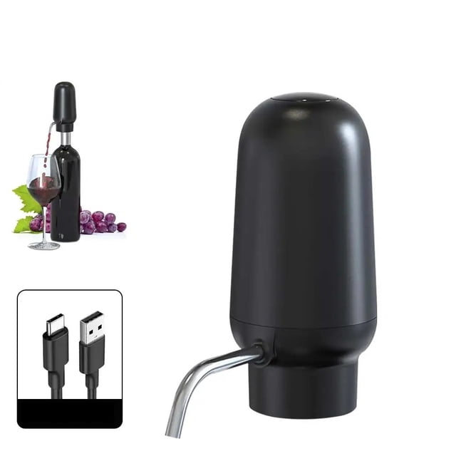 One-Touch Automatic Wine Decanter Pourer Wine Aeration Aerador Electric Wine Aerator Dispenser