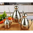 thumbnail image 4 of Dispensador de aceite y vinagre Aceitera / vinagrera / botella de salsa de acero inoxidable 1000 ml, 4 of 9