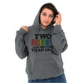 thumbnail image 4 of Two Brides Better Than One LGBT Pride Hoodie Sweatshirt Women Brisco Brands L, 4 of 6