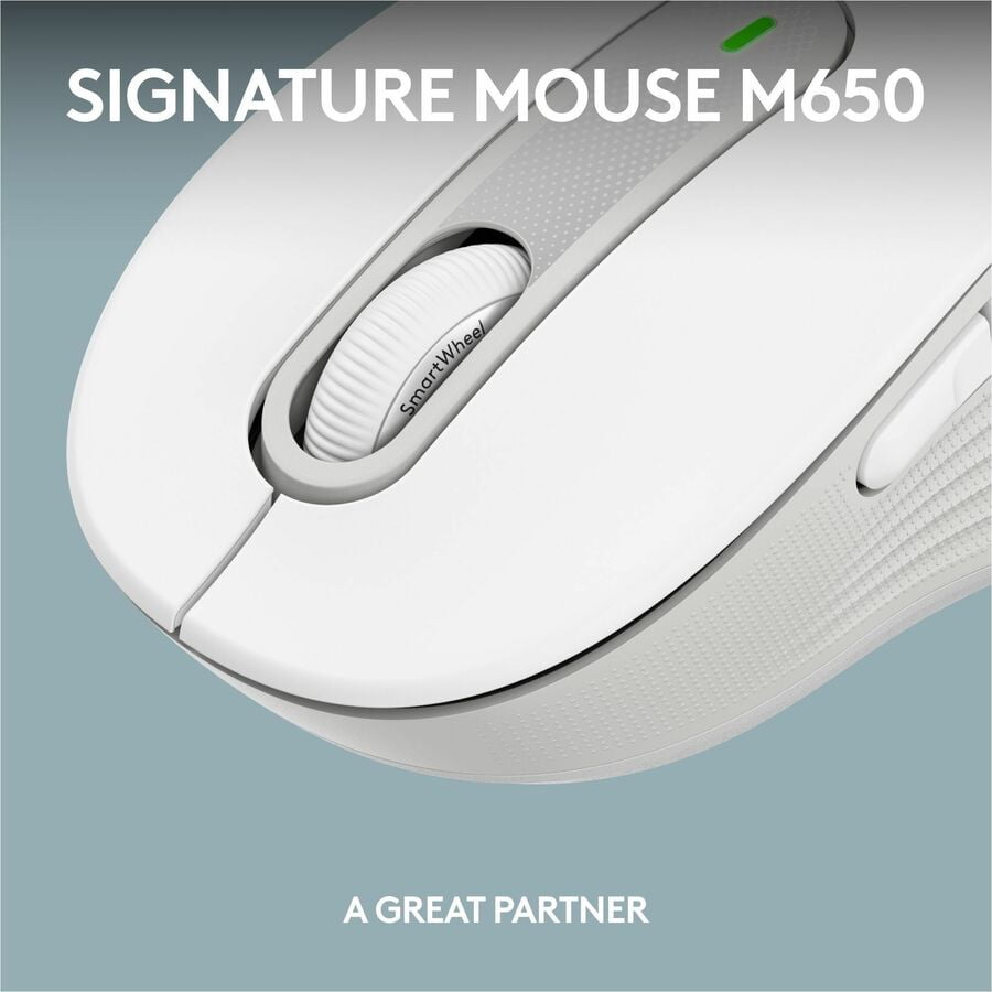 Logitech Signature Slim K950 Wireless Keyboard, Sleek Design, Switch Typing Between Devices, Quiet Typing, Off-white
