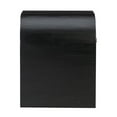 thumbnail image 4 of Maklaine Single Drawer Modern Acacia Wood Nightstand in Black, 4 of 7