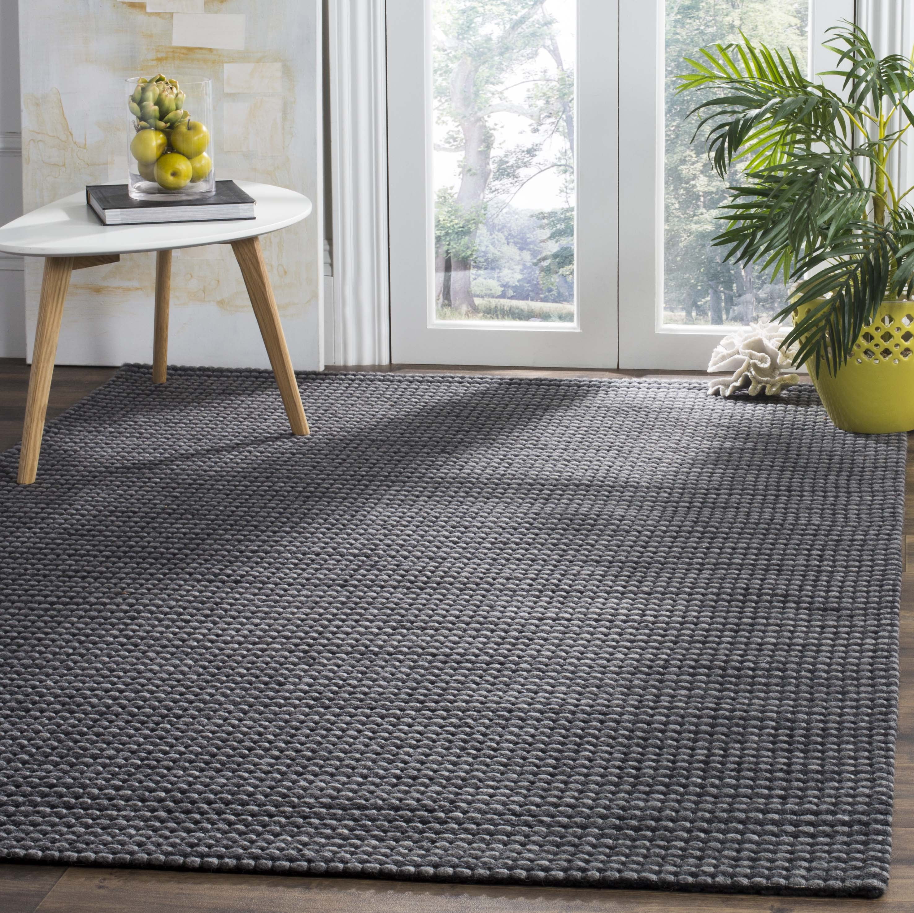 SAFAVIEH Natura Corine Geometric Area Rug, Grey/Black, 8' x 10'