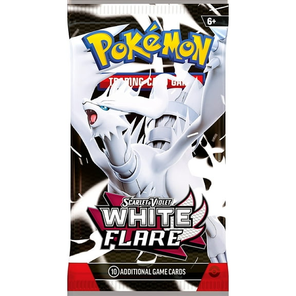 Pokemon Scarlet & Violet White Flare Booster Pack (ENGLISH, 10 Cards)