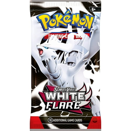 Pokemon Scarlet & Violet White Flare Booster Pack (ENGLISH, 10 Cards)