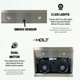 thumbnail image 2 of HOLT - Stainless Steel Range Hood 30 inch Under Cabinet 900 CFM - HUC120, 2 of 7