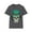 Charcoal, variant on Sugar Front Skull Saint Patricks Day of Dead Novelty Apparel