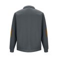 thumbnail image 3 of Sweatshirts for Men Casual Solid Color Hoodless Keep Warm Long Sleeve Pullover Top Shirt, 3 of 7