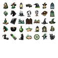 thumbnail image 6 of 35pcs-50pcs Mystical Stickers Stationery Stickers Gothic Decals Wizard Stickers for Laptops Suitcase Phone, 6 of 9