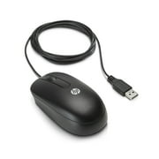 HP Black Wired USB Mouse 2-Button with Scroll Wheel - 672652-001