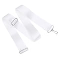 thumbnail image 1 of Unique Bargains Tennis Net Center Strap 2"x7.2', Nylon Net Adjuster Adjustable Height Tennis Net Strap with Buckle, White, 1 of 5