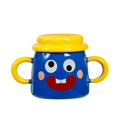 thumbnail image 1 of Whimsical Double Handle Ceramic Mug with Lid – Home & Cup Elegant Design for Coffee Tea Or Unique, 1 of 8