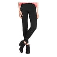 thumbnail image 2 of maison Jules Frankie Skinny Ponte-Knit Leggings casuales para mujer, negro, XX-Small, 2 of 2