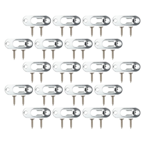 FUTUREORYY 1Jgo Colgador Para Cuadros En Metal Plata Con Fijación Invisible Para De Pared