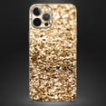 thumbnail image 4 of DesignSkinz Gold Glimmer V2 Full-Body Skin Decal Wrap Cover for iPhone 16, 4 of 9