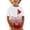 1-White21, variant on Tween Boys Canada Maple Leaf Print T-Shirts Crew Neck Short Sleeve Casual Kids Tops