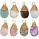 thumbnail image 1 of 8 colgantes de piedra natural en forma de lágrima, de 8 estilos, con alambre de cobre envuelto para pulseras, collares, pendientes y bisutería., 1 of 7