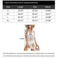 thumbnail image 6 of Beach Cover Up for Women V-Neck Floral Swimsuit Cover Up Casual Loose Crchet Bathing Suit Cover Up Shermie, 6 of 6