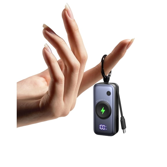 Cargador portátil INIU Power Bank de 5000 mAh con cable USB C