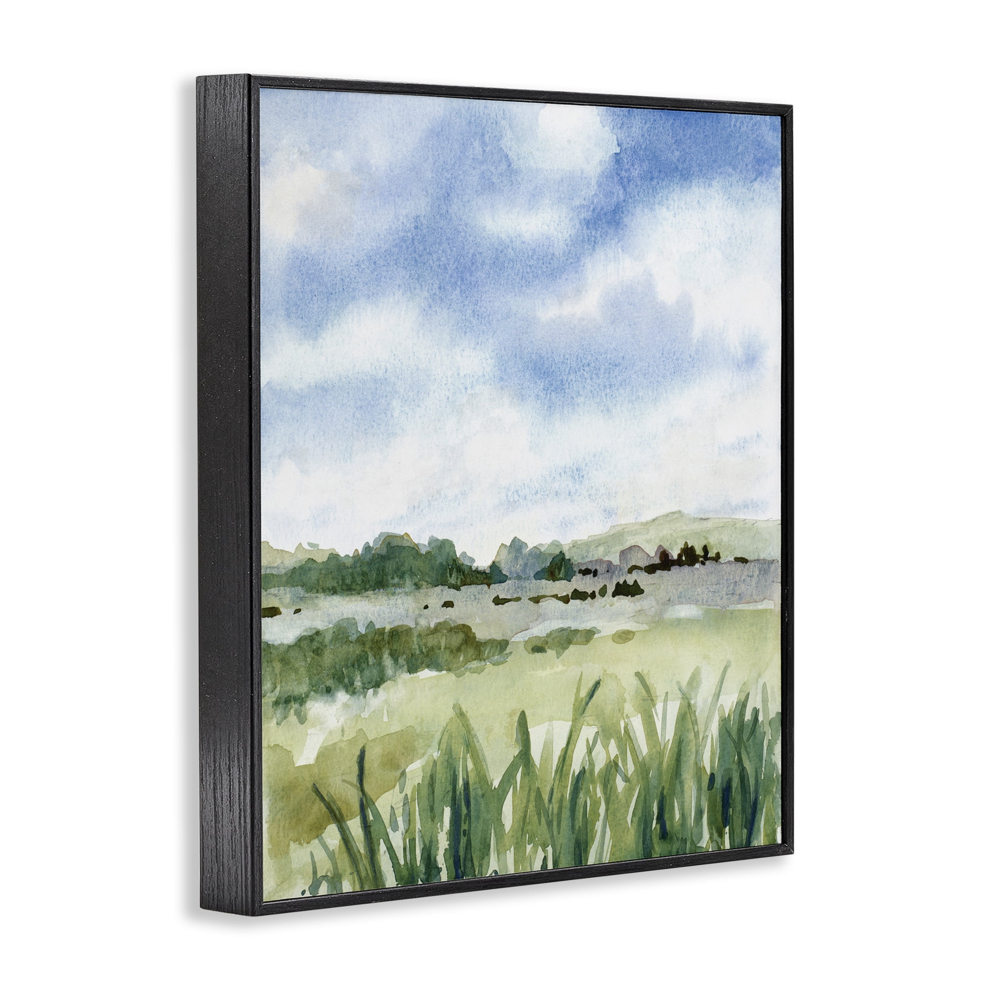 Stupell Industries Fresh Spring Morning Black Framed Giclee Art, design by Lanie Loreth